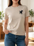 T-shirt Femme Portrait Personnalisé de votre Animal