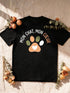 T-shirt chat noir cadeau cat mom fête des mères