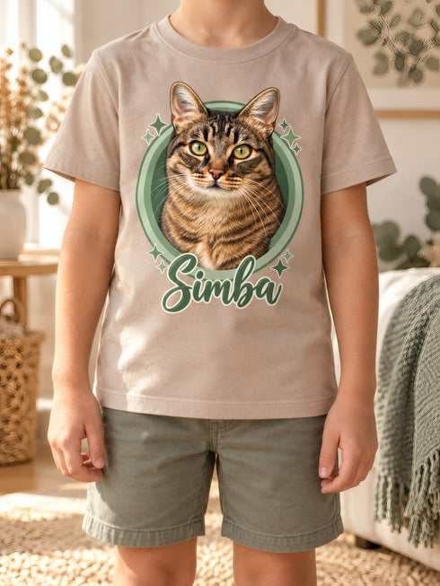T-shirt personnalisé avec la photo de votre animal