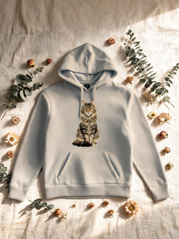 Sweat Homme à Capuche Portrait Personnalisé de votre Animal