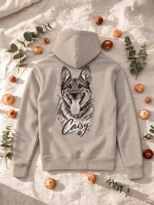 Sweat à capuche personnalisé avec la photo de votre animal