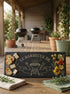 Planche barbecue personnalisée servie avec fromage pain grillé et légumes
