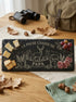 Planche apéro chasse personnalisée avec fromage charcuterie et crackers