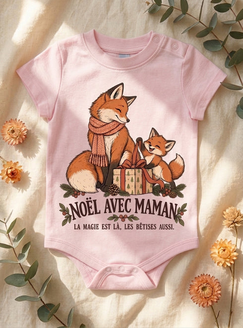 Body bébé Noël famille – Magie & bêtises