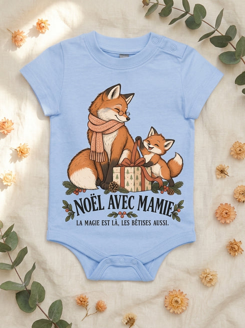 Body bébé Noël famille – Magie & bêtises