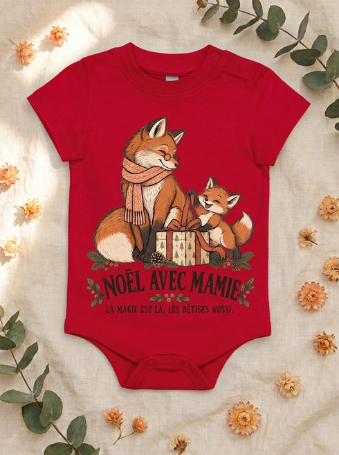 Body bébé Noël famille – Magie & bêtises