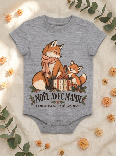 Body bébé Noël famille – Magie & bêtises