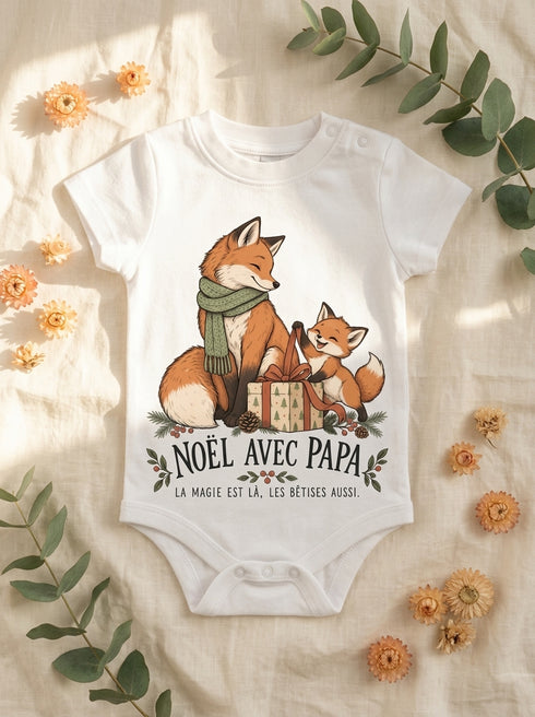 Body bébé Noël famille – Magie & bêtises