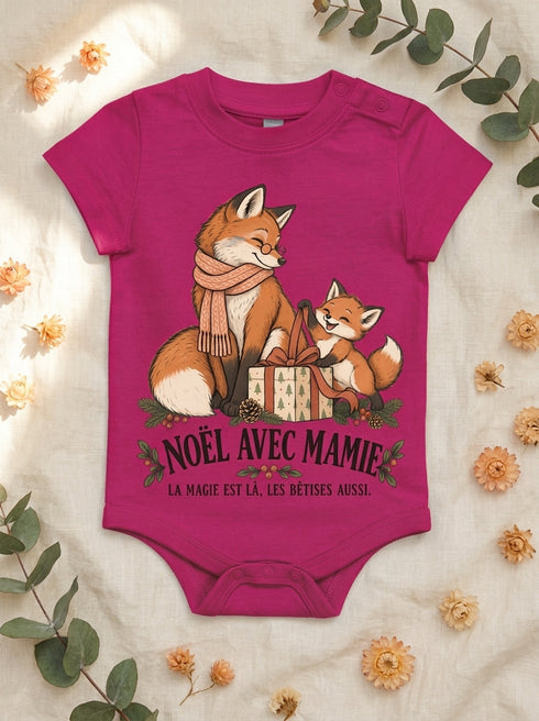 Body bébé Noël famille – Magie & bêtises