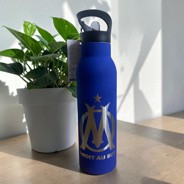 Gourde OM Sport Avec Paille - Olympique de Marseille