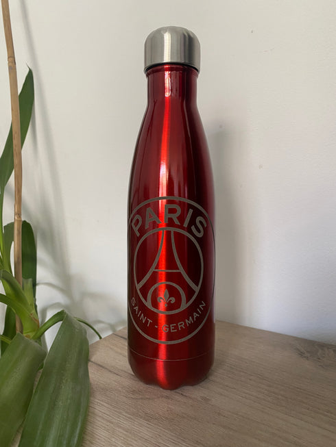 Gourde PSG Personnalisable Isotherme - Paris Saint germain