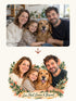 Une photo de famille avec son chien transformée en portrait illustré, avant impression