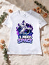 T-shirt femme astronaute I Need Space — humour espace