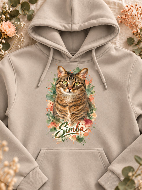 Sweat à capuche personnalisé avec la photo de votre animal