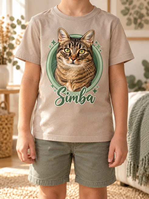 T-shirt personnalisé avec la photo de votre animal