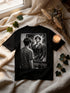 T-shirt manga noir motivation dépassement de soi scène au dos