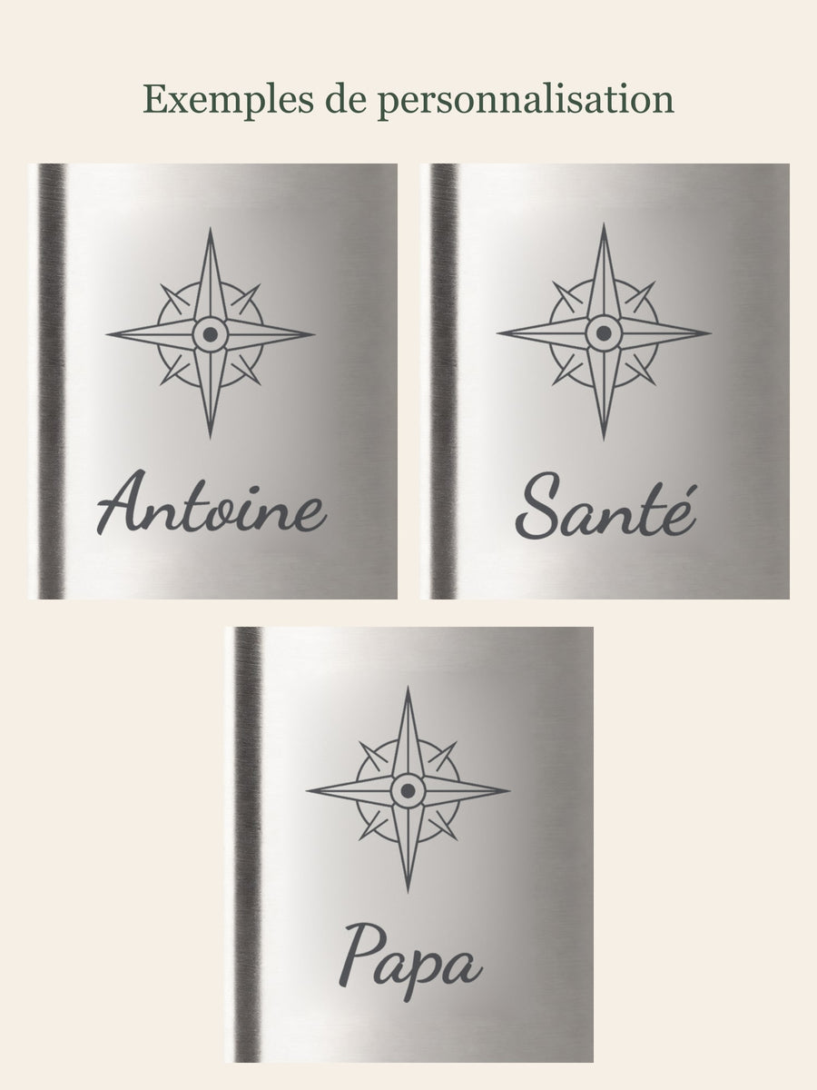 Visuel d’illustration – trois exemples de textes gravés