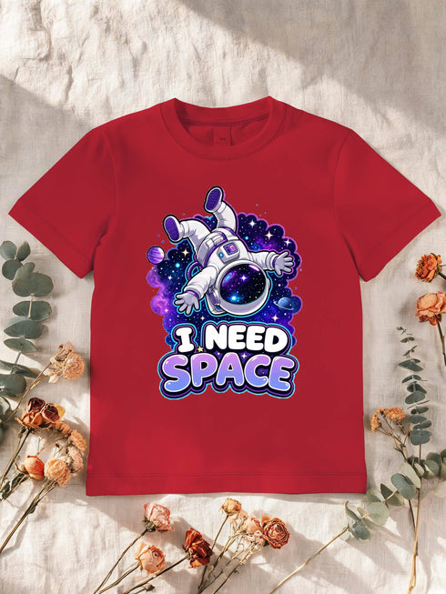 T-shirt enfant astronaute I Need Space — humour espace