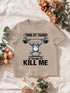 T-shirt homme humour musculation — grenouille, 100 % coton