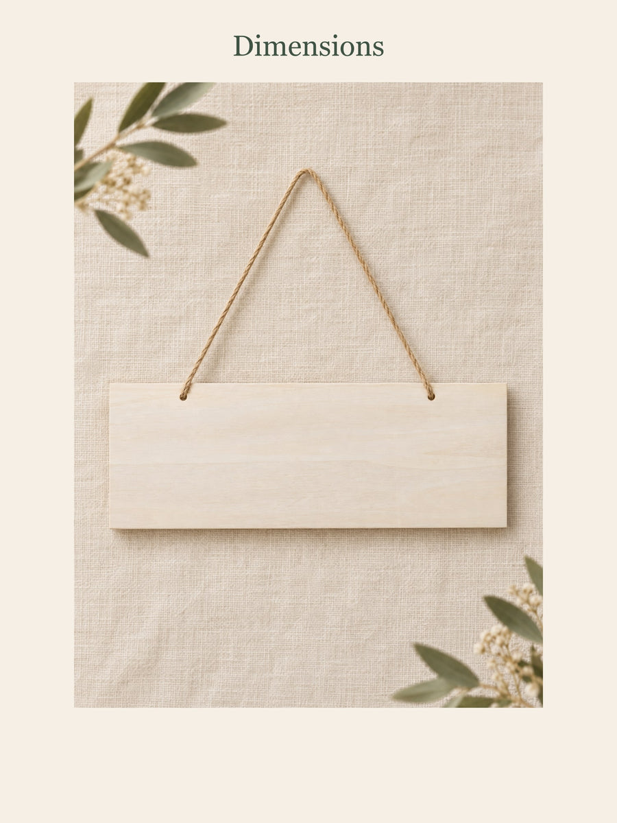 Visuel d’illustration – dimensions du panneau : 25 × 10 cm