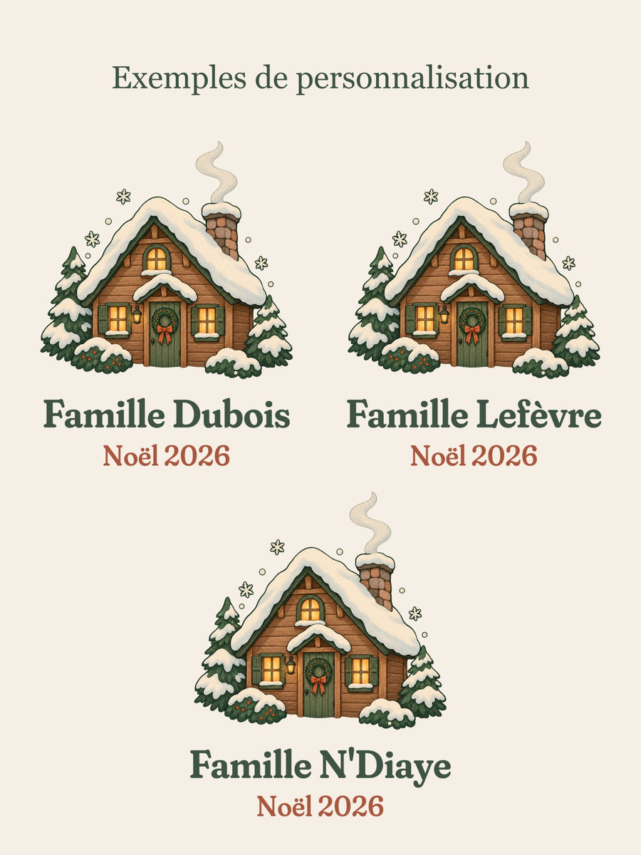 Visuel d’illustration – trois exemples de personnalisation du même motif