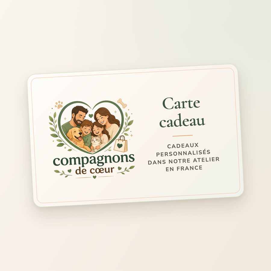 Carte cadeau Compagnons de Cœur